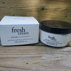 NEW Philosophy Fresh Cream Body Souffle 8oz